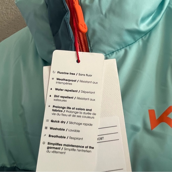 Kari Traa Lono Long Blue & Orange Jacket NWT SZ Medium - Picture 6 of 9